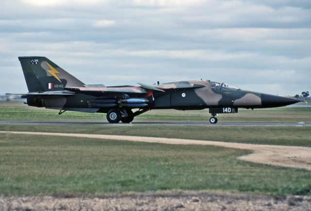 A8140 — - AUSTRALIA - AIR FORCE - GENERAL DYNAMICS F-111C AARDVARK - REG : A8-140 (CN D1-16) - EDINBURGH RAAF BASE ADELAIDE SA. AUSTRALIA - YPED