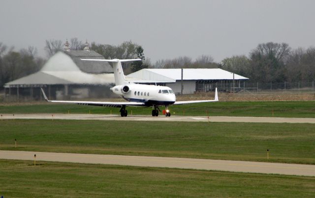 Gulfstream Aerospace Gulfstream 3 (N16AJ) - Giving it the gas.  Takeoff power set on runway 14 at KRNH on March 30, 2012