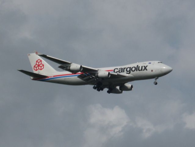 Boeing 747-200 (LX-TCV) - Cargolux landing at FOOL (Libreville, GABON) 1-10-2013