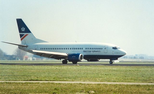 Boeing 737-700 (G-XXXX) - British Airways B737-300; Archief 92-95