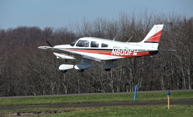 Piper Cherokee (N600FW) - Shown here is this Piper Cherokee departing in the Autumn of 2015.