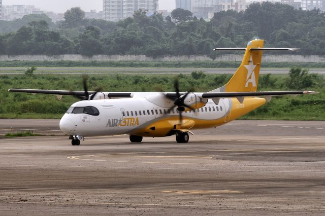 Aerospatiale ATR-72-600 (S2-STA) - 28th August, 2024: Air Astra flight 2A 416 from Chottogram's Shah Amanot seen taxiing to the ramp via Charlie at Dhaka's Zia International Airport. 