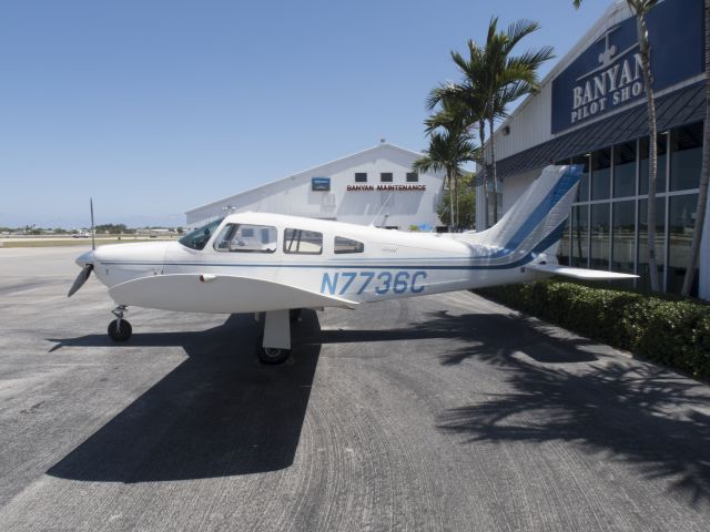 Piper Cherokee Arrow (N7736C) - 22 AUG 2016.