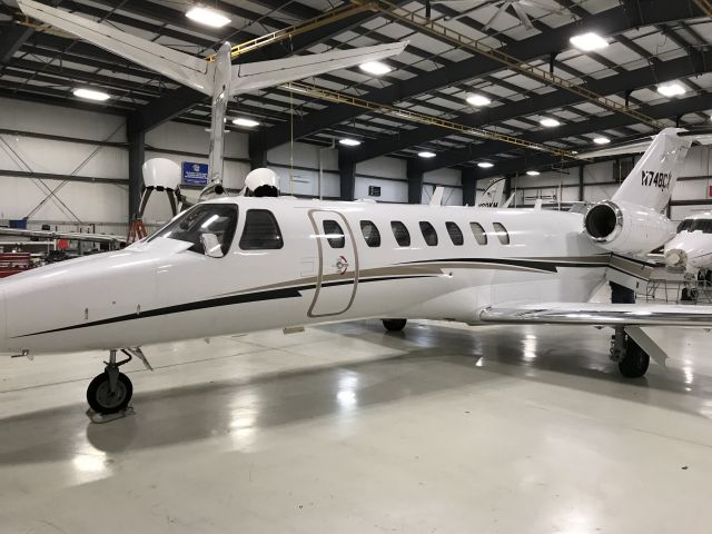 Cessna Citation CJ1 (N748CX) - In Maintenance