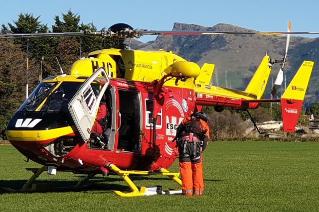 NUSANTARA NBK-117 (ZK-HJC) - Garden City Helicopters br /at Lytteltonbr /on 10 May 2019