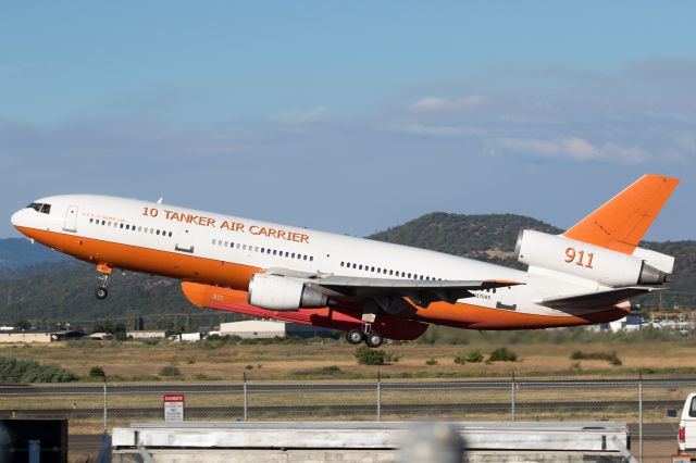 McDonnell Douglas DC-10 (N17085) - Departing for a quick flight to the Klamathon Fire