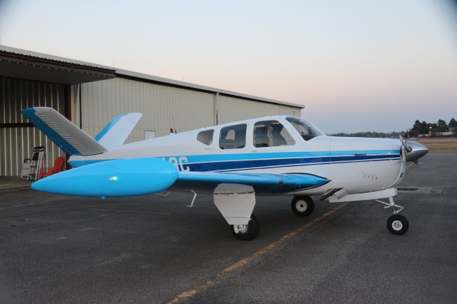 Beechcraft 35 Bonanza (N3348C) - Hangar