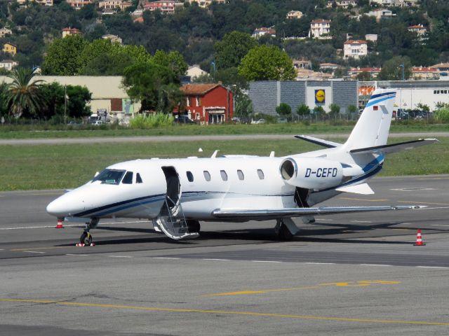 Cessna Citation Excel/XLS (D-CEFO) - At Cannes France.
