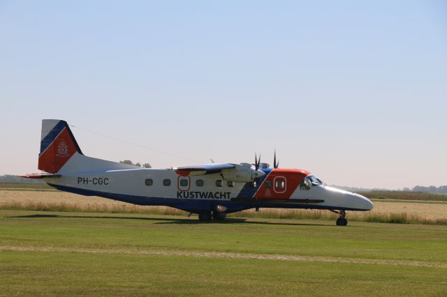 PH-CGC — - PH-CGC departing after a fuelstop on EHTX for another patrol flight.