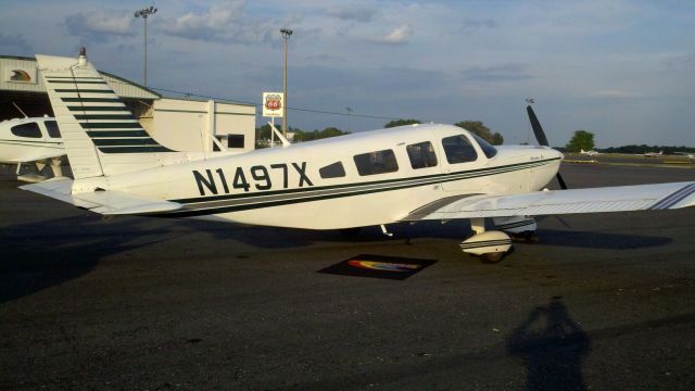 Piper Saratoga (N1497X) - Last stop on the way to Sun n Fun 2012