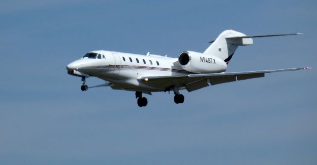 Cessna Citation X (N948TX) - On short final is this 2001 Cessna Citation 750 in the Spring of 2022.