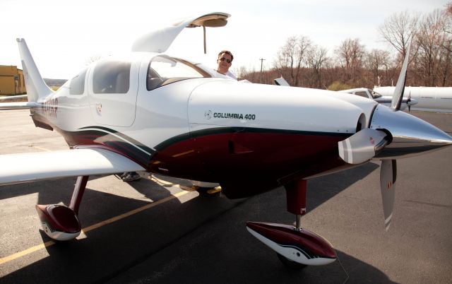 Cessna 400 (N412RP) - Built for speed. At the RELIANT AIR ramp. They have the lowest fuel price on the Danbury (KDXR) airport.