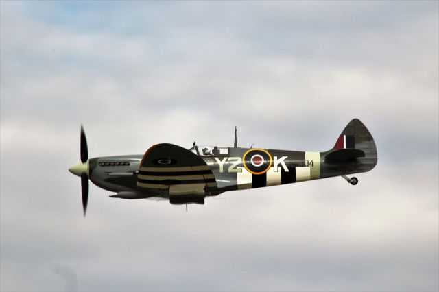 SUPERMARINE Spitfire (C-GYQQ) - Beautiful Sptitfire at Oshkosh 2018.  