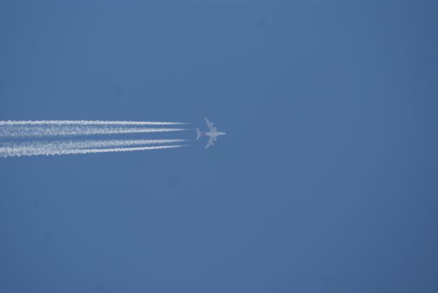 Airbus A380-800 (VH-OQF) - QANTAS FLY QFA7 OVER THE CITY OF HERMOSILLO MMHO IN ROUTE FROM SYDNEY TO DALLAS FORTH WORTH IN A LEVEL 39000