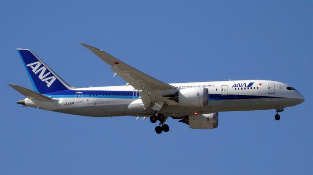 Boeing 787-8 (JA828A) - JA828A All Nippon Airways Boeing 787-8 Dreamlinerbr /Age 1.2 Yearsbr /Boeing 787-8 (twin-jet) (H/B788/L)br /18-Mar-2015 B788/L Narita Intl (RJAA / NRT) San Jose Intl (KSJC) 17:42 JST-->10:25 PDT 8:43