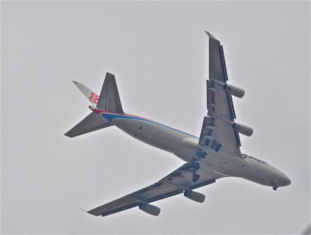 Boeing 747-200 (LX-VCV) - On finals into MMMX