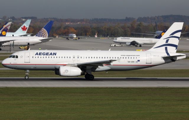 Airbus A320 (SX-DVI)