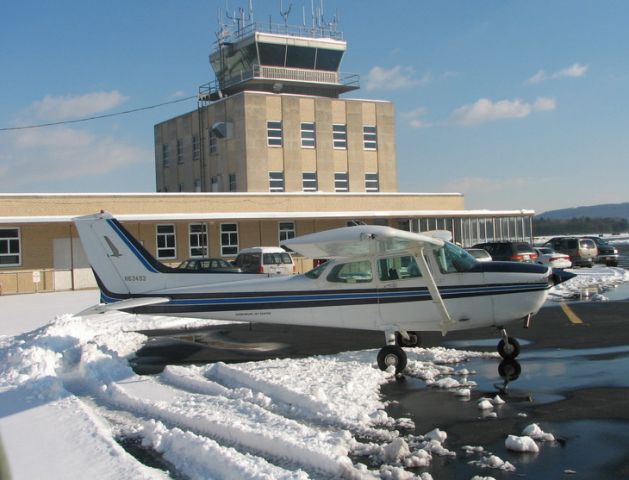 Cessna Skyhawk (N63493) - Took this one a couple years ago through the fence.