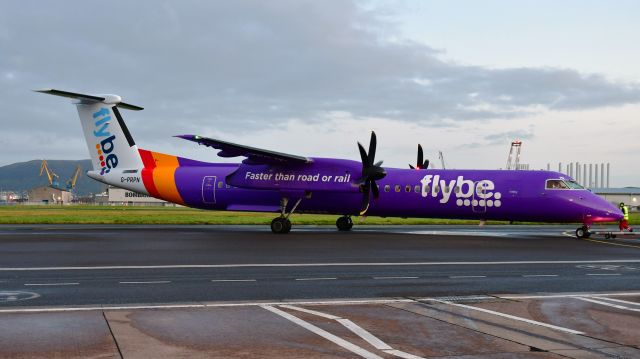 de Havilland Dash 8-400 (G-PRPN) - Flybe De Havilland Canada DHC-8-402Q Dash 8 G-PRPN in Belfast City Airport