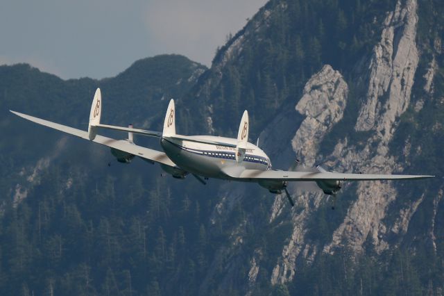 Lockheed EC-121 Constellation (HB-RSC) - Lockheed L-1049F Super Constellation at Scalaria Air Challenge 2015, Wolfgangsee