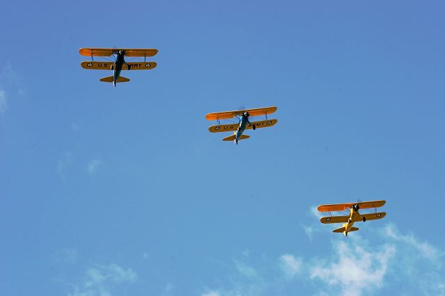 — — - Stearman Formation Flying