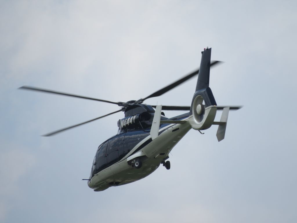 VOUGHT SA-366 Panther 800 (N444Y) - N444Y departing KOSU May 2014