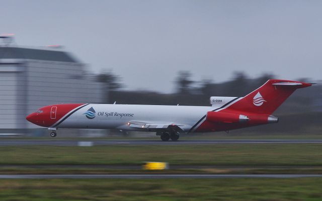 BOEING 727-200 (G-OSRB) - T2 aviation oil spill response b727-2s2f(a)(re) g-osrb landing at shannon from doncaster 10/1/17