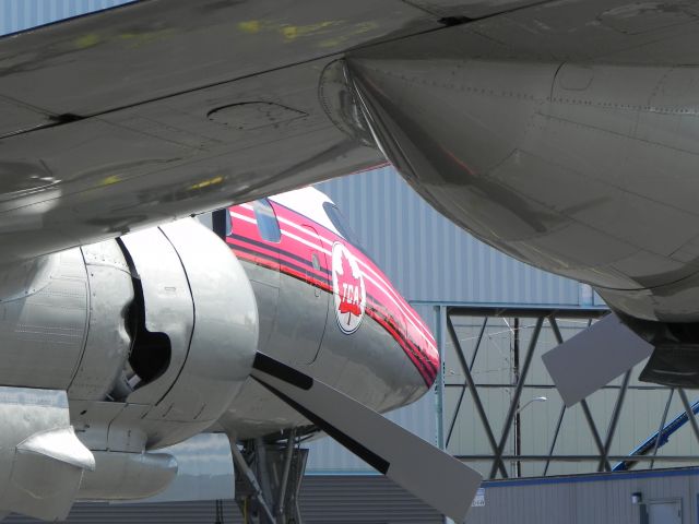 C-FTGE — - Super Constellation, Trans Canadian Airways, Commercial Aircraft Static Display, Boeing Field, Seattle Washington