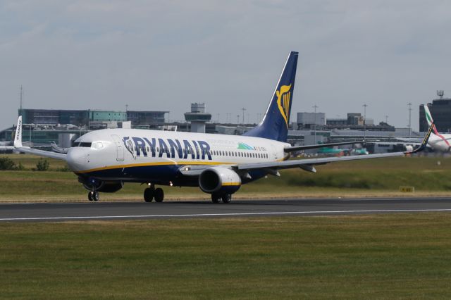 Boeing 737-800 (EI-ENJ) - FR553 on the return to Dublin.