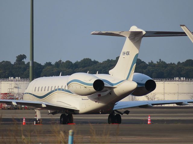 Bombardier Global Express (VH-VSK) - Photo taken on Nov 28, 2022.br /MNL-NRT-SYD