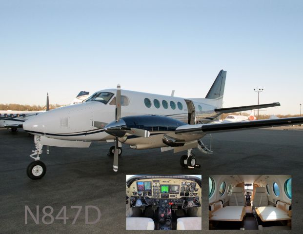 Cessna Skylane (N847D) - A very nice King Air 100.