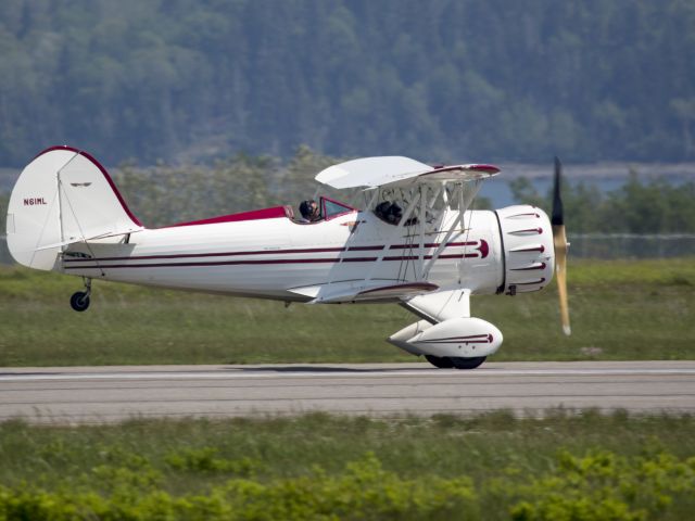 WACO OHIO YMF (N61ML) - Acadia Air Tours at Bar Harbor.