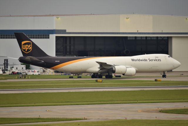 BOEING 747-8 (N609UP) - 06-02-22 Taxiing for departure.