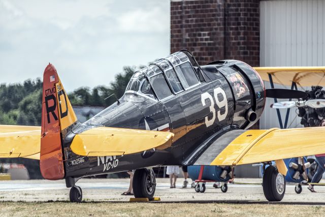 North American T-6 Texan (N3258G) - Shot at the <a href="a rel=nofollow href=https://www.jxnaviationday.com data-autogenerated-linkhttps://www.jxnaviationday.com/a" rel="noreferrer nofollow">Jackson County Airportbr /Aviation Day</a>
