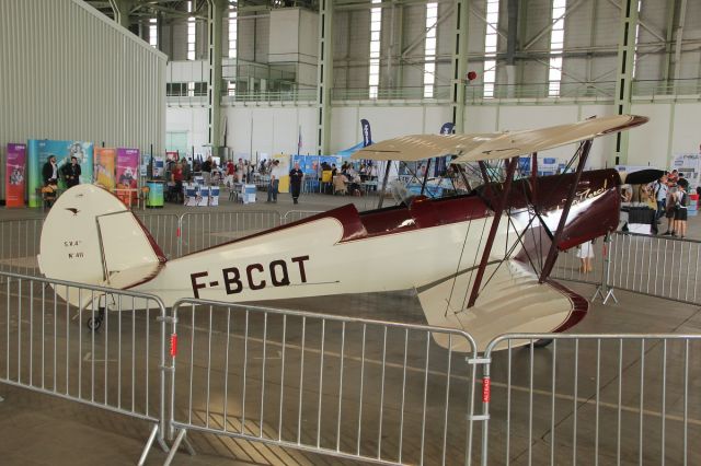 F-BCQT — - 04 juin 2016 - in this hangar were built Dassault Mercure in the 70ies 