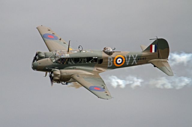 Avro Anson (ZK-RRA) - Blenheim Classic Fighters Airshow 20230409 