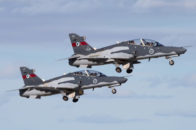 Boeing Goshawk (A2714) - Formation takeoff at Busselton.