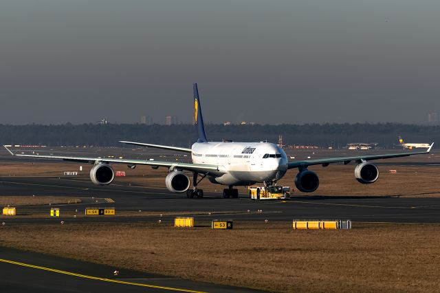 Airbus A340-600 (D-AIHL) - early morning!!