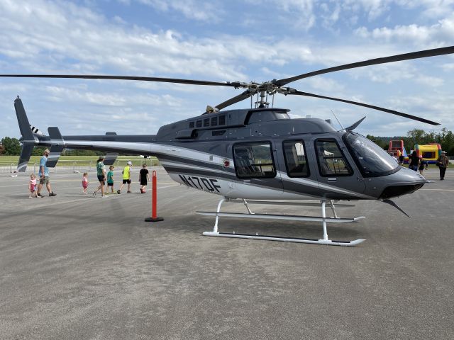 Bell 407 (N17DF) - Date Taken: September 17, 2022br /Here's another helicopter I saw from last year's Lake Cumberland Air Show!