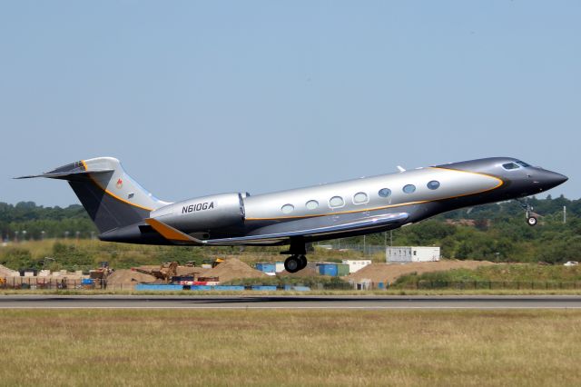 GULFSTREAM AEROSPACE G-7 Gulfstream G600 (N610GA) - Airborne off rwy 07 on 7-Jul-23 heading for LFPB.