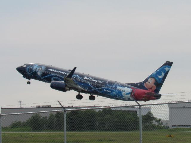 Boeing 737-800 (C-GWSZ) - Walt Disney World Special Livery 