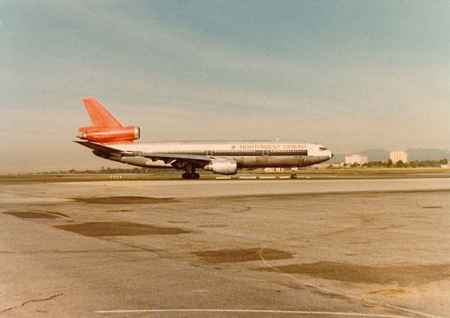 McDonnell Douglas DC-10 — - Northwest DC-10 departing KLAX spring 1977