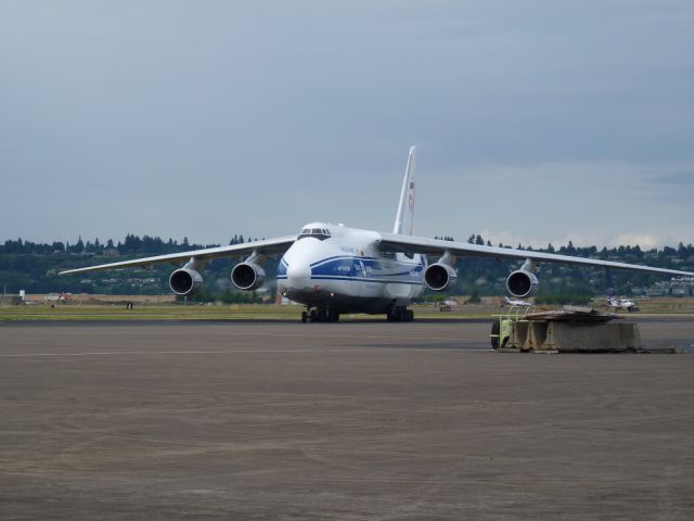 Antonov An-124 Ruslan (RA-82079) - The Russians have come to PDX. July 2011