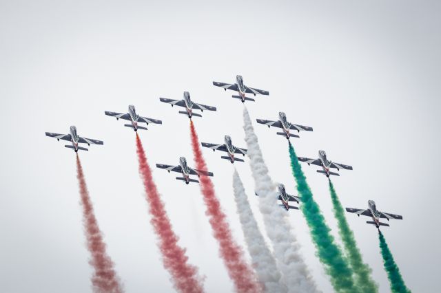 — — - Frecce Tricolori @SIAF 2019