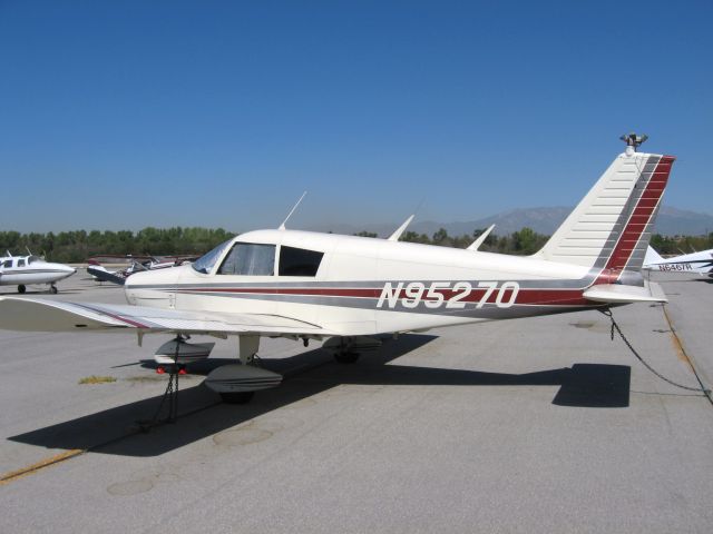 Piper Cherokee (N95270) - At Corona Airport