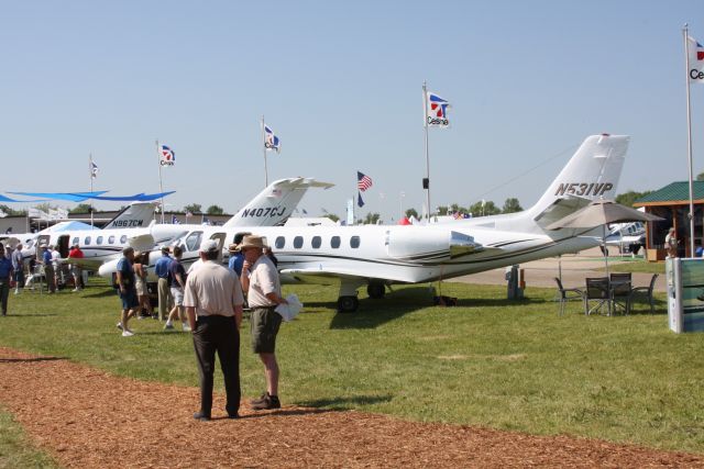 Cessna Citation V (N531VP) - CESSNA STATIC AT OSHKOSH 08