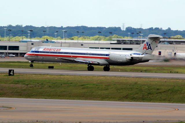 McDonnell Douglas MD-83 (N576AA) - MD82 AA rotates at Nashville 04/23/12. Definitely one of my favorites.