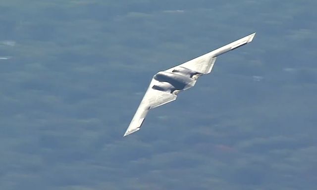 Northrop Spirit (92-1068) - Fly over Kauffman Stadium for the Royals ALCS game close to Wheeler Downtown Airport in Kansas City Missouri.