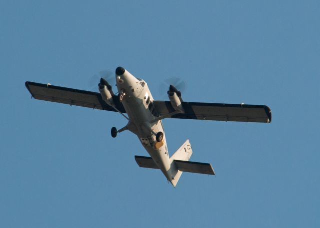 De Havilland Canada Twin Otter (N615AR) - Aircraft on left cross wind from 27 at Carson City