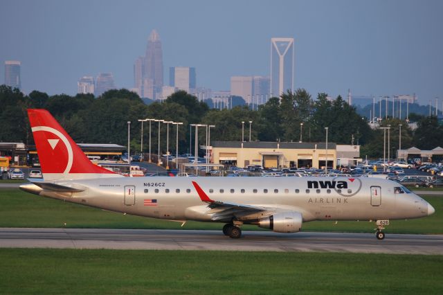 Embraer 170/175 (N626CZ) - Rolling 18C - 8/27/10